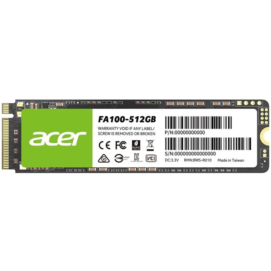 Amazon.co.jp: エイサー Acer FA100-512GB PCIe Gen3x4 NVMe1.4 M.2